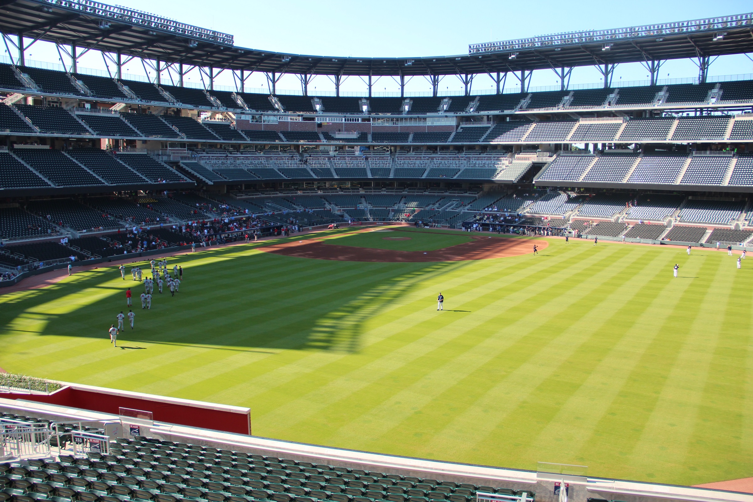 Late Afternoon Shade at SunTrust Park