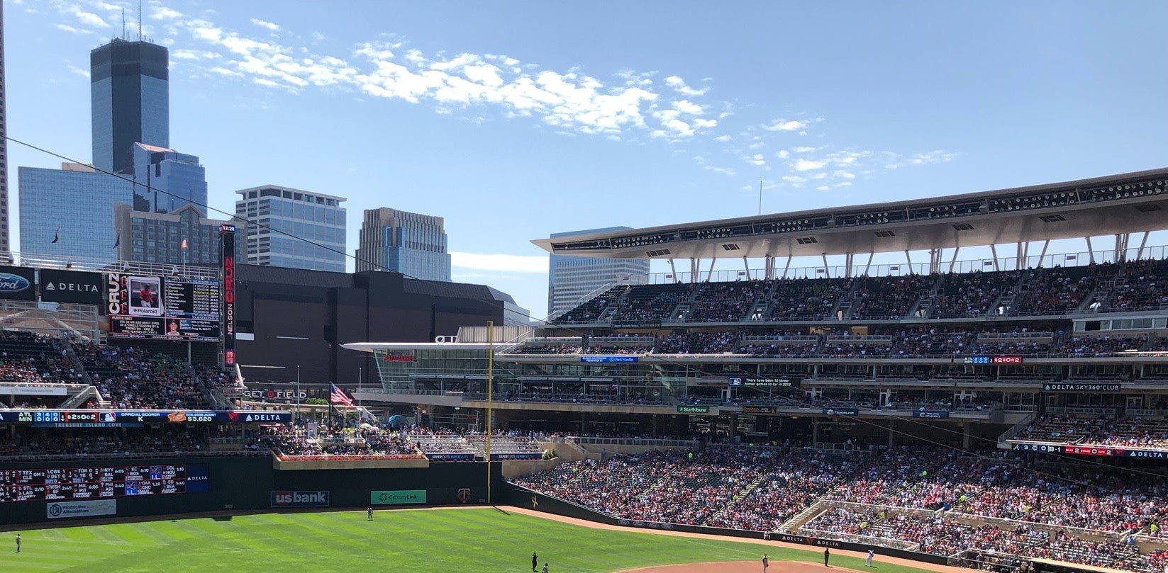 target field upper deck shade