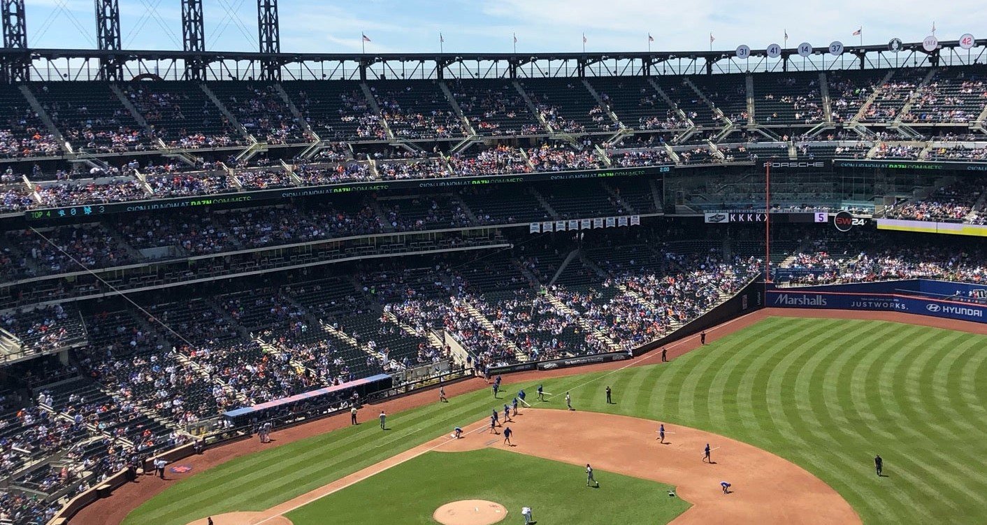 shaded side of citi field