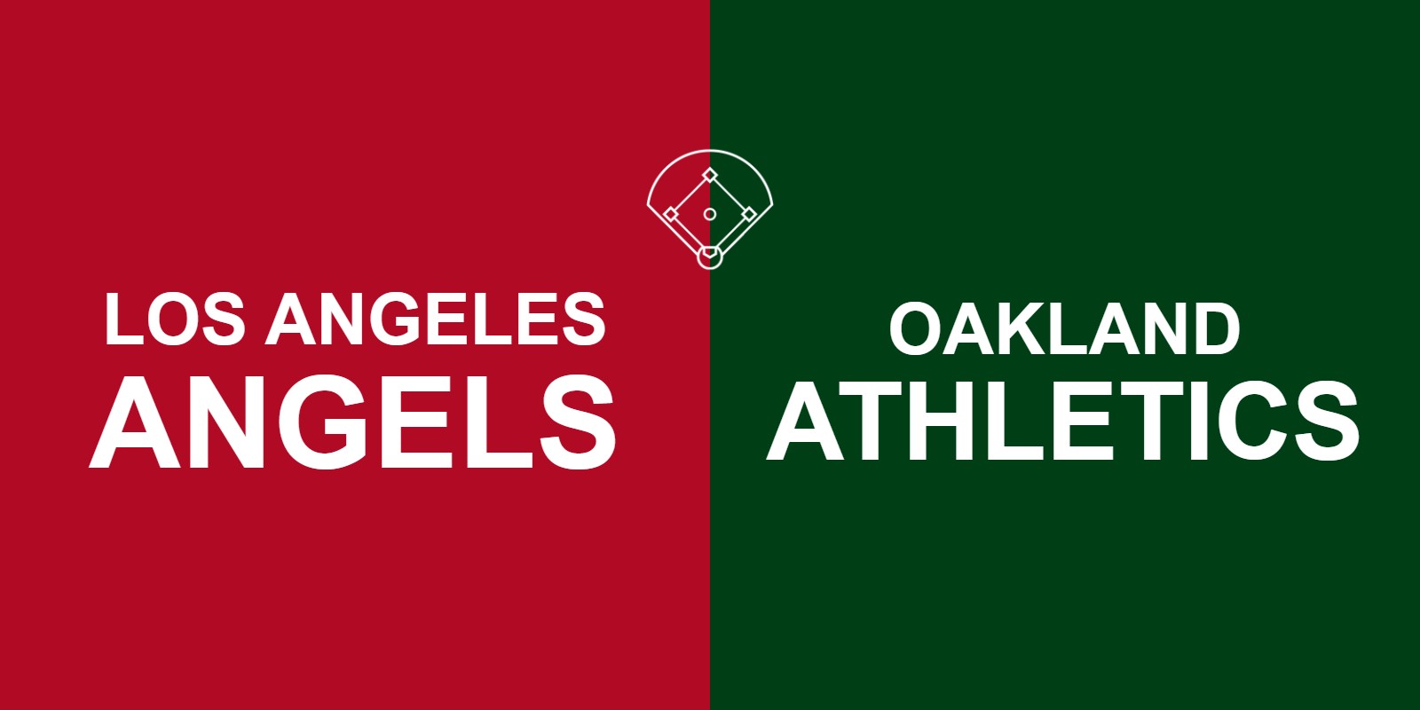 Angels vs Athletics