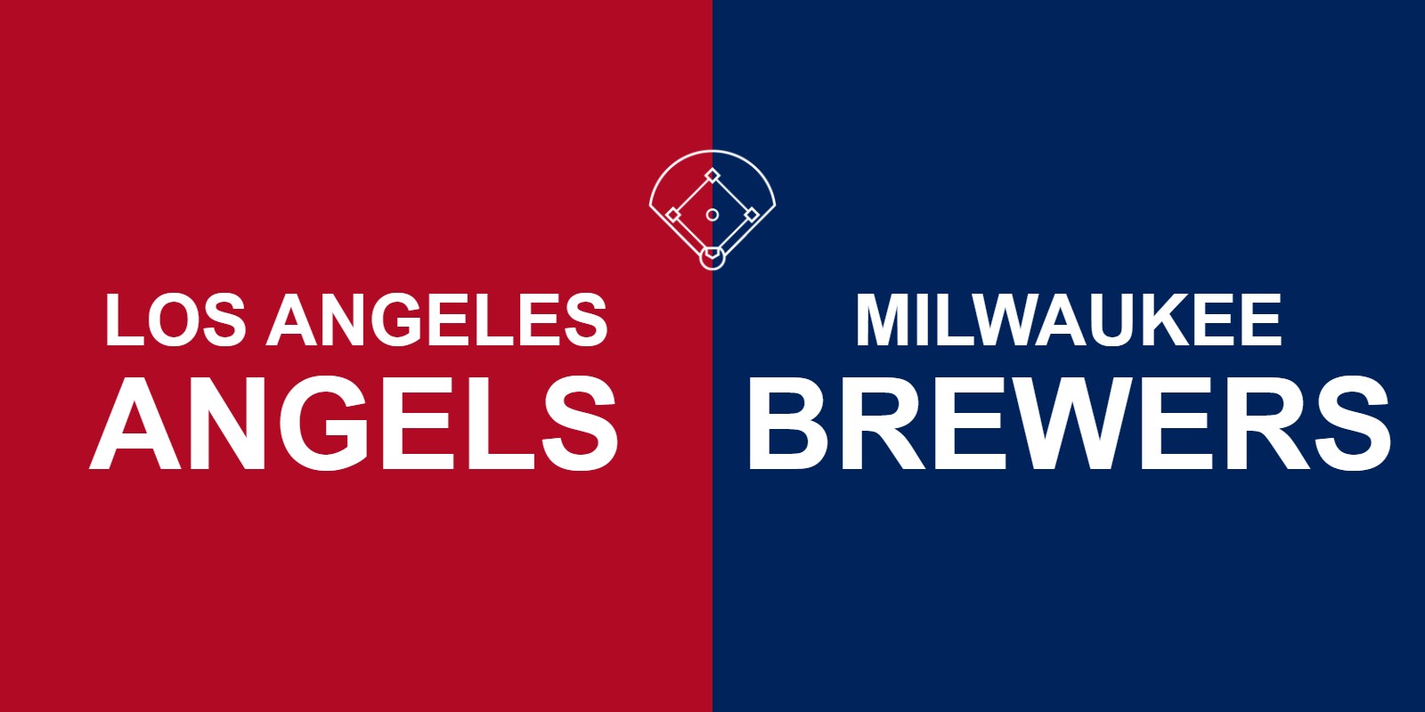 Angels vs Brewers