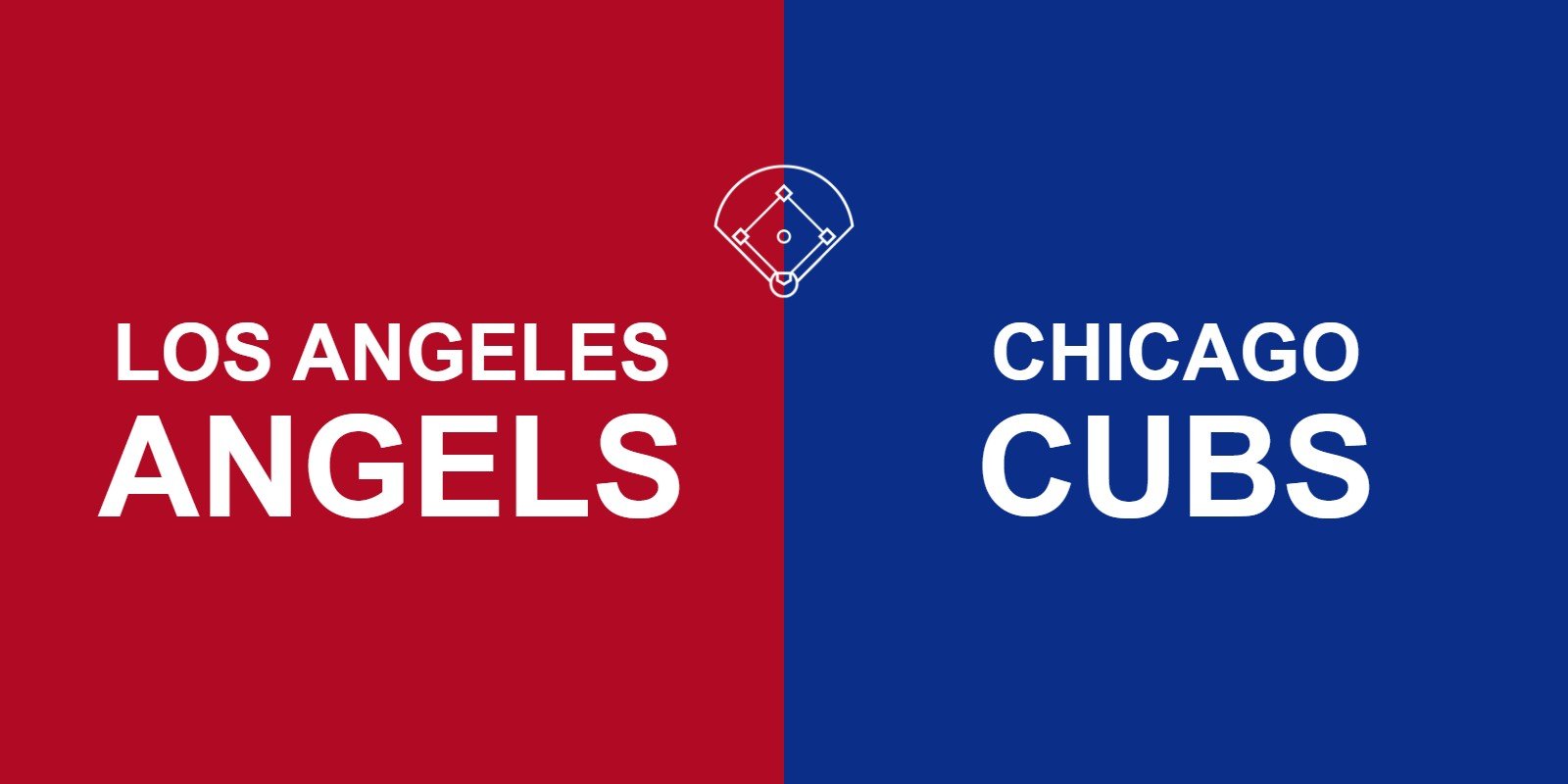 Angels vs Cubs