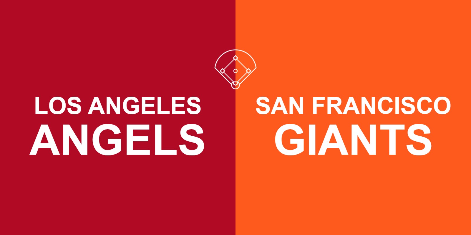 Angels vs Giants