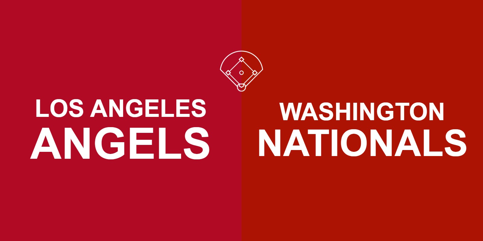 Angels vs Nationals