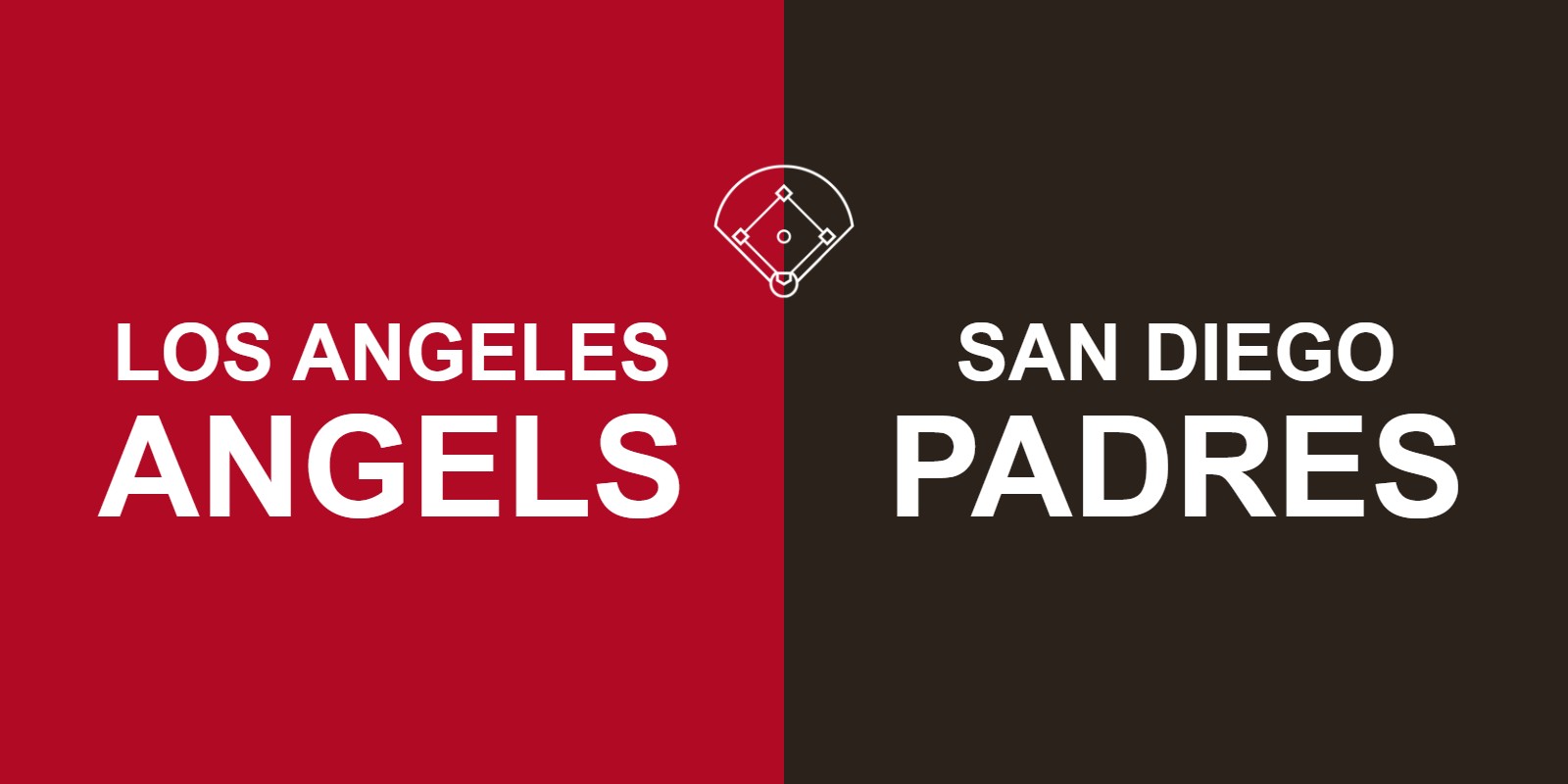 Angels vs Padres