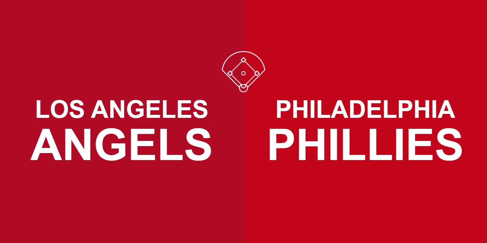 Angels vs Phillies