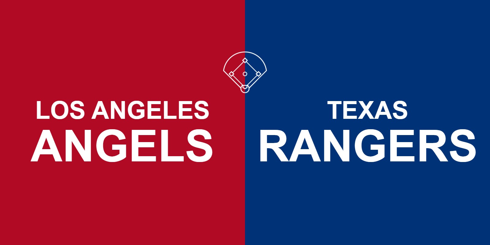 Angels vs Rangers