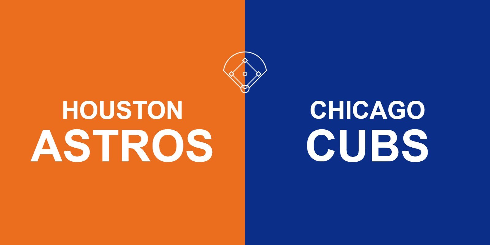 Astros vs Cubs