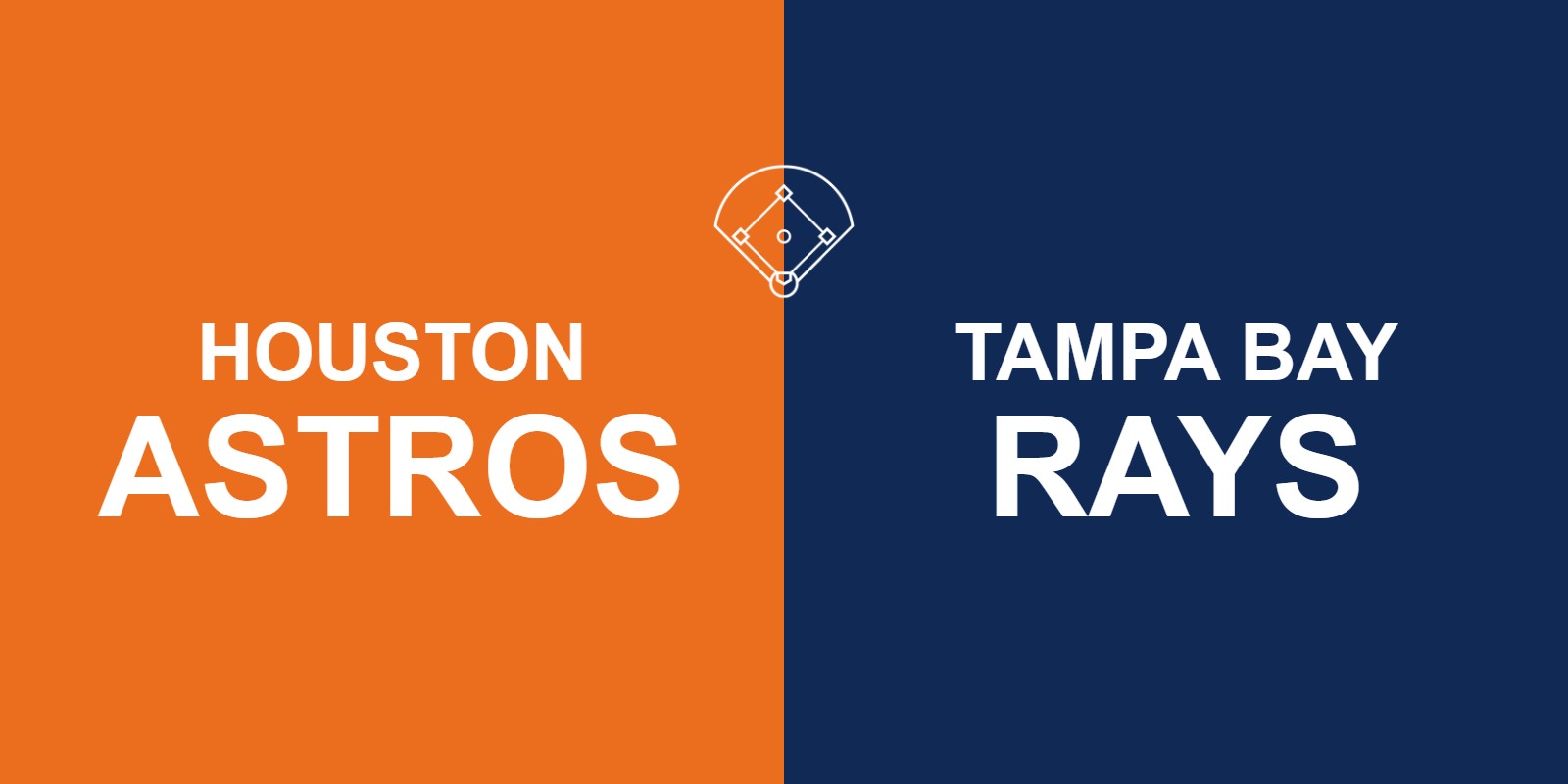 Astros vs Rays