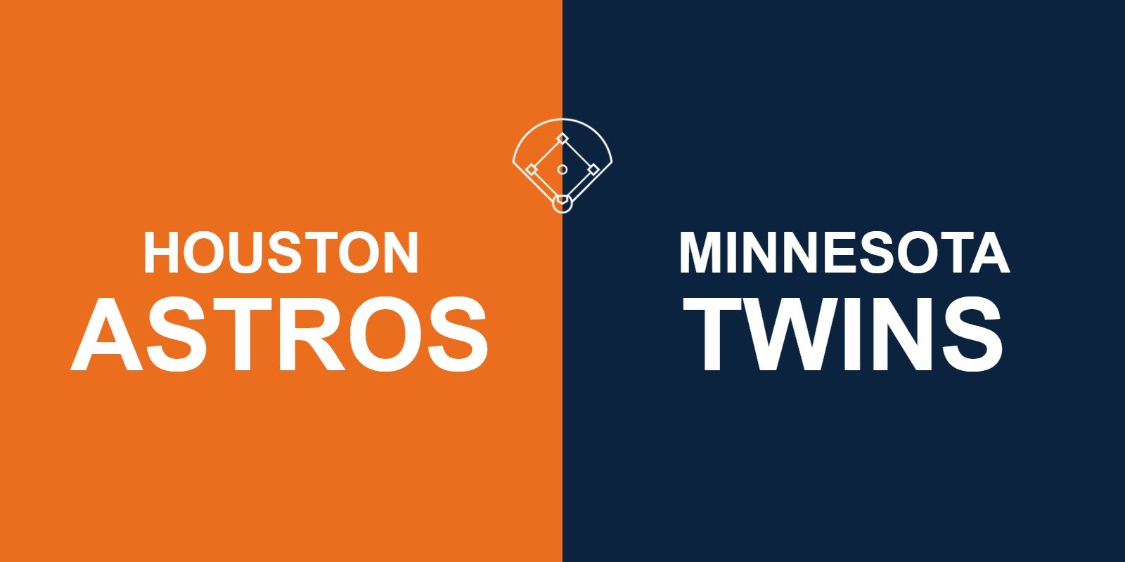 Astros vs Twins
