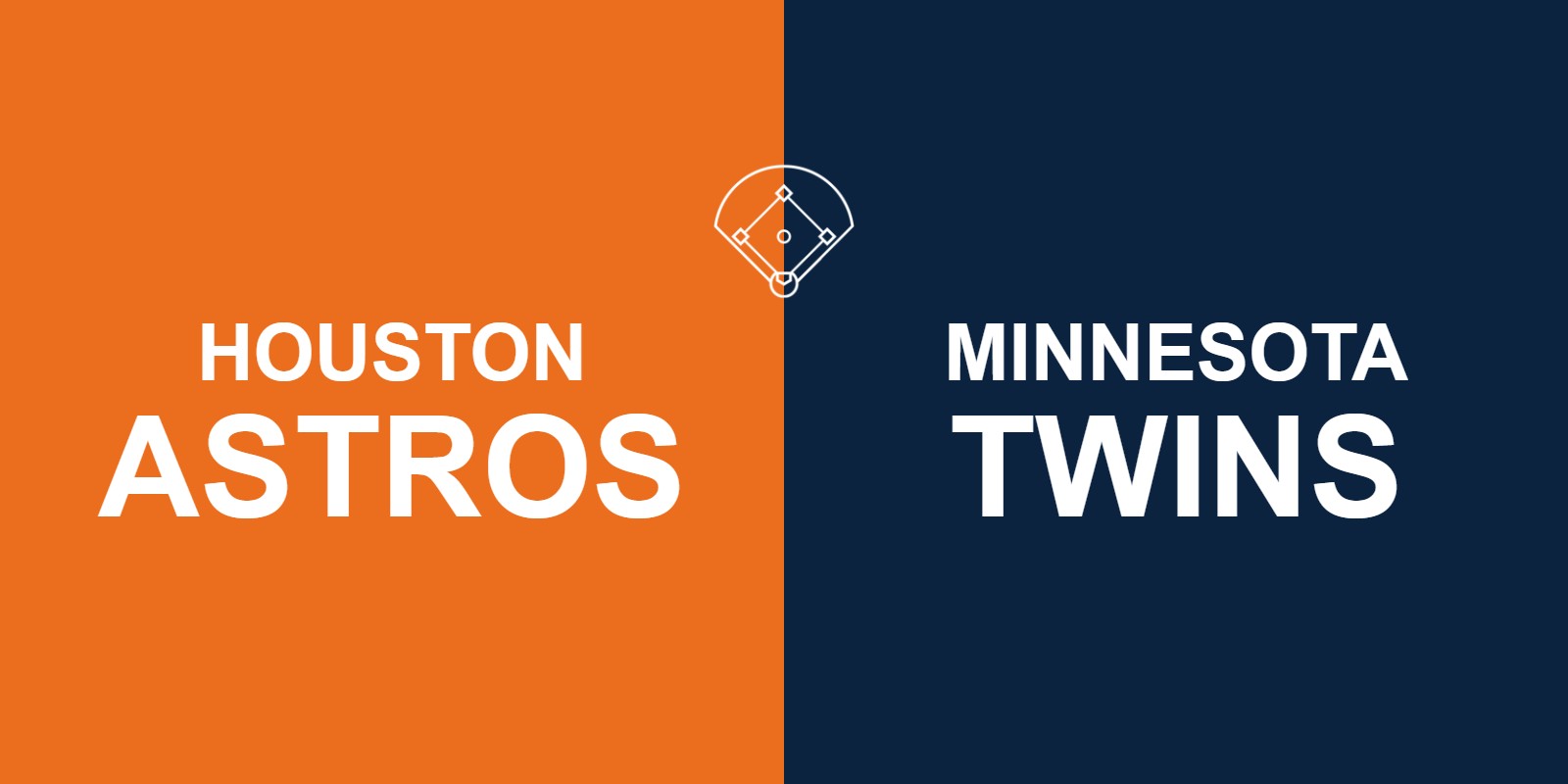 Astros vs Twins Tickets