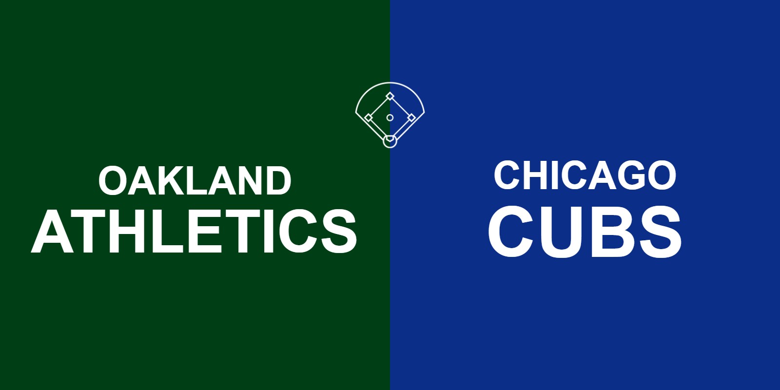 Athletics vs Cubs