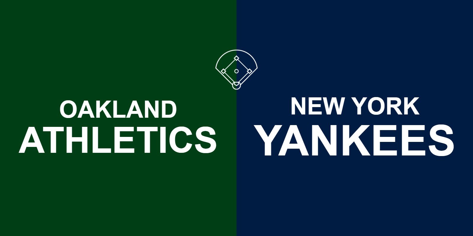 Athletics vs Yankees