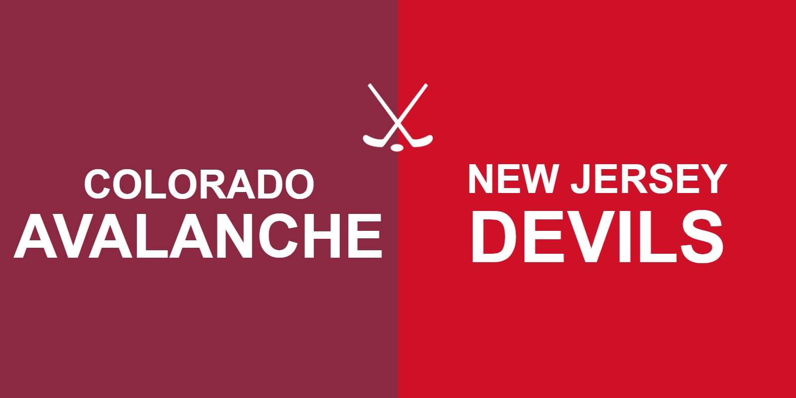 Avalanche vs Devils
