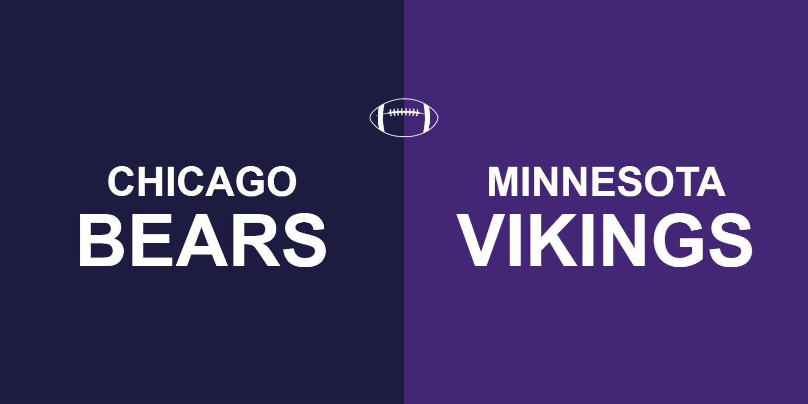 Bears vs Vikings Tickets