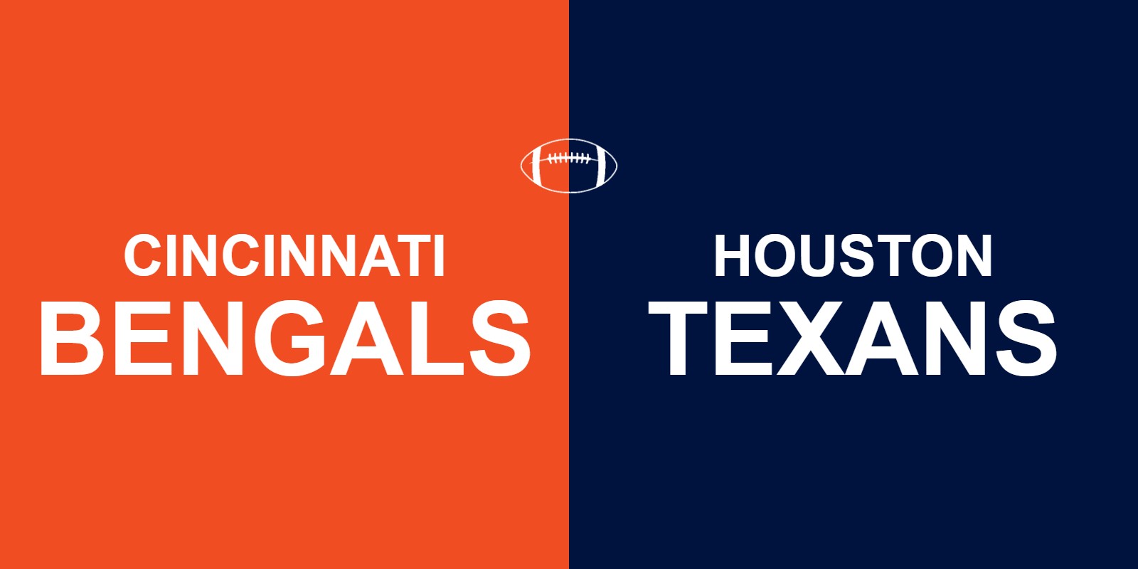 Bengals vs Texans