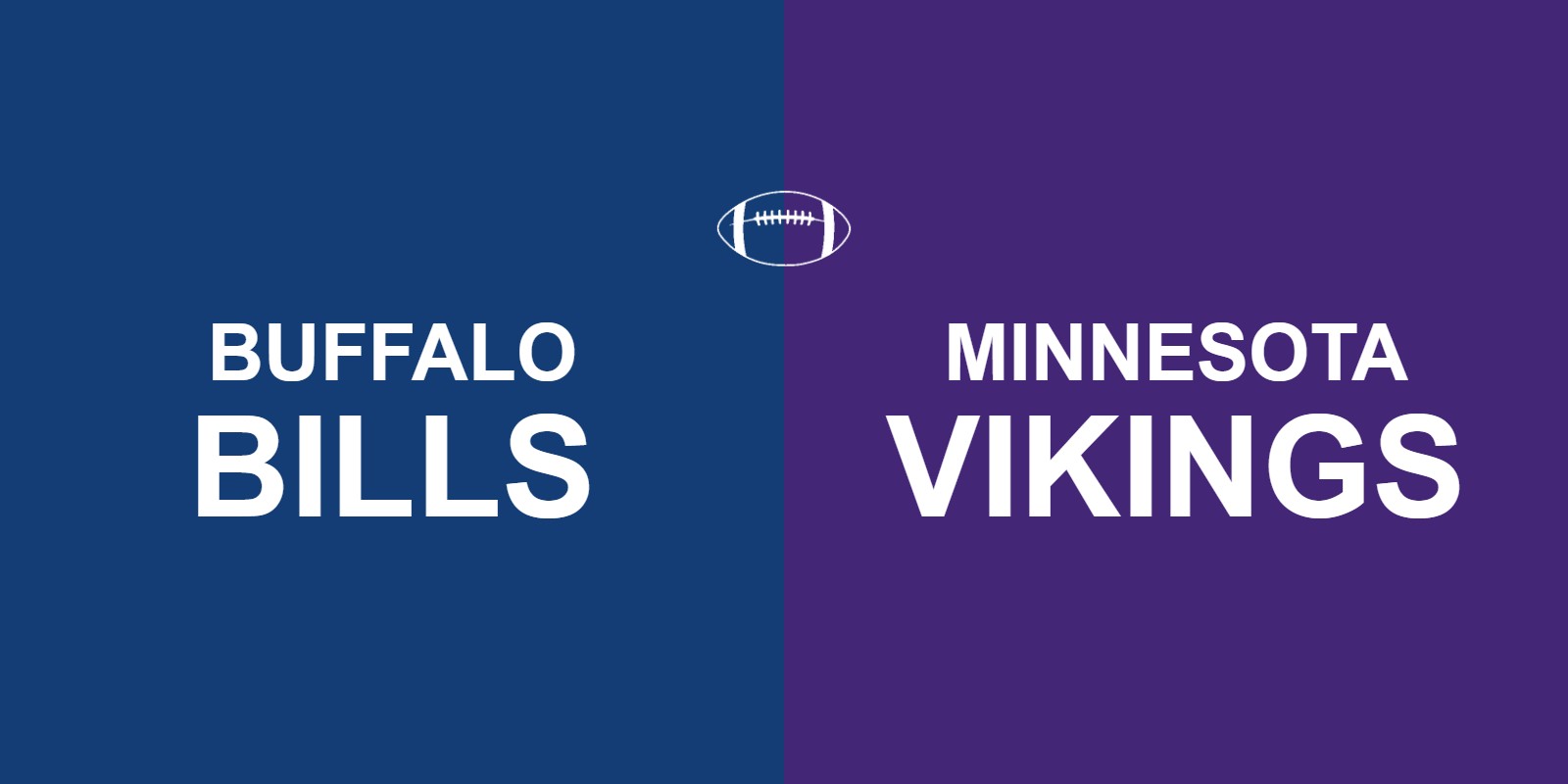 Bills vs Vikings