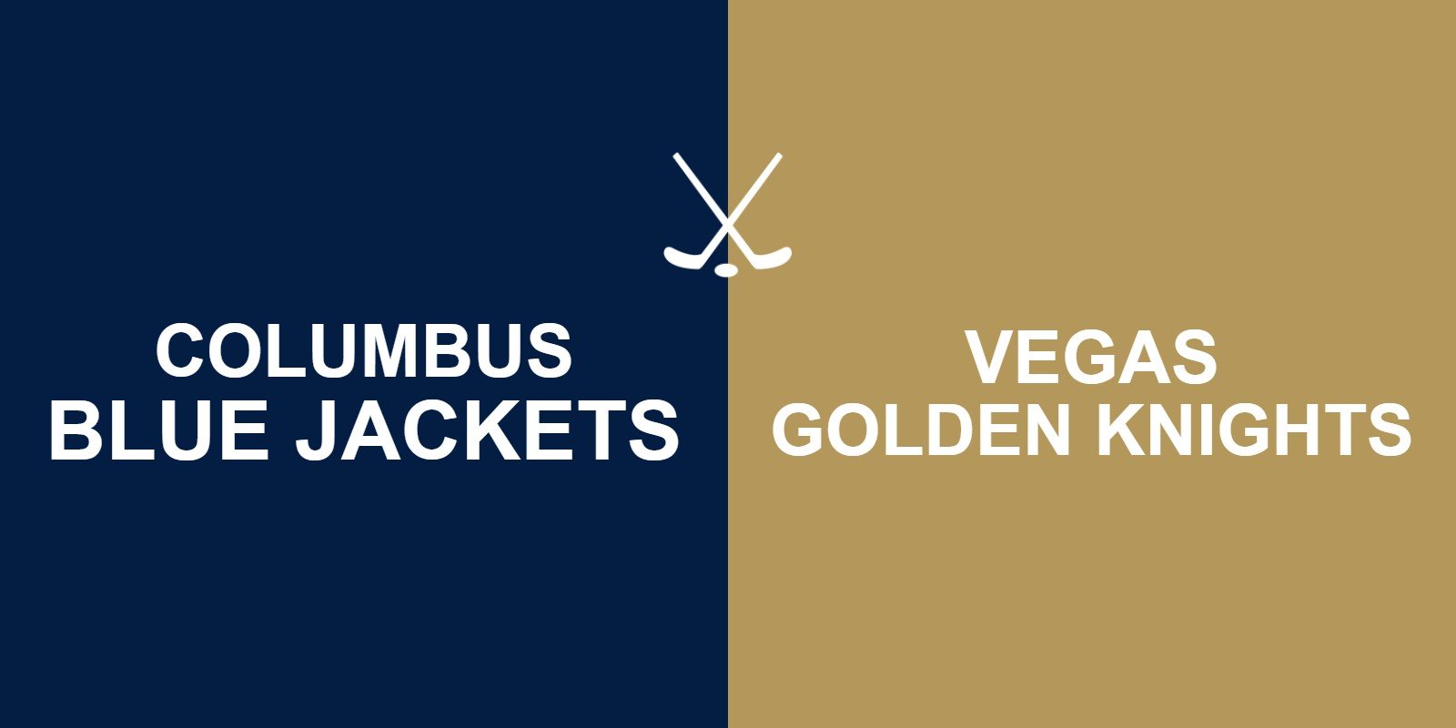 Blue Jackets vs Golden Knights