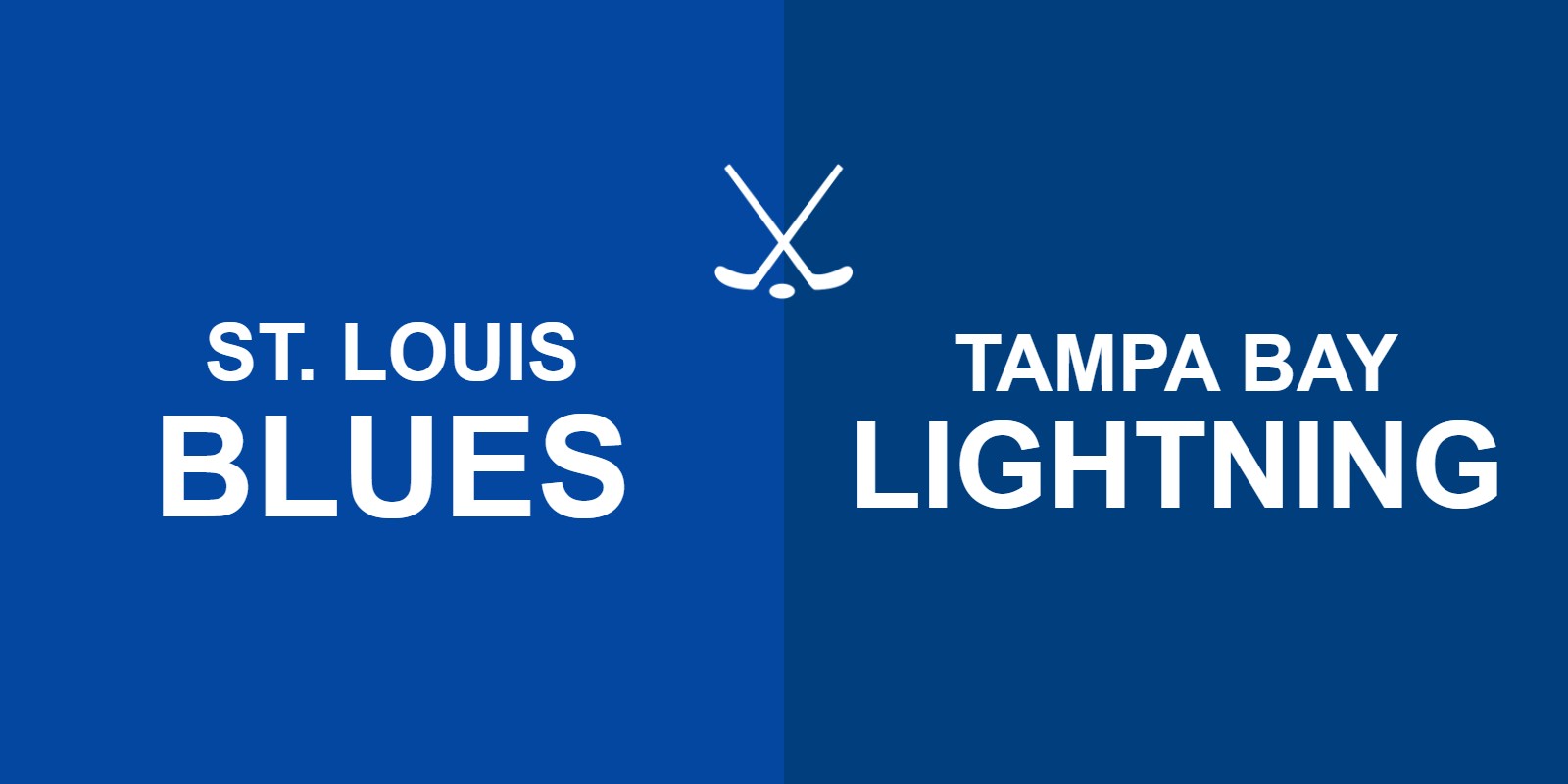 Blues vs Lightning