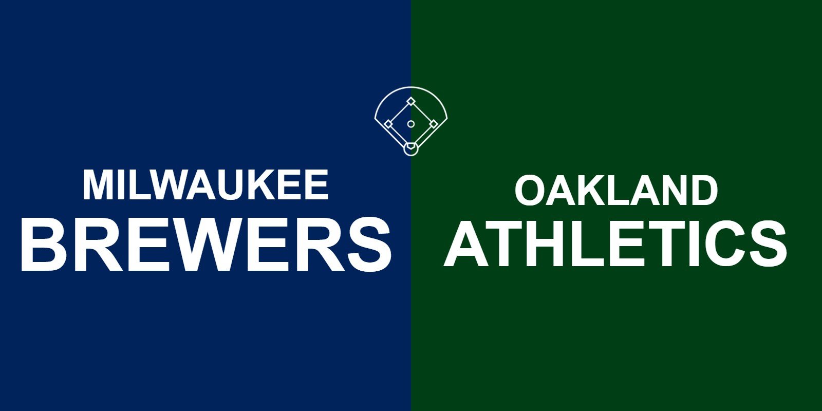 Brewers vs Athletics