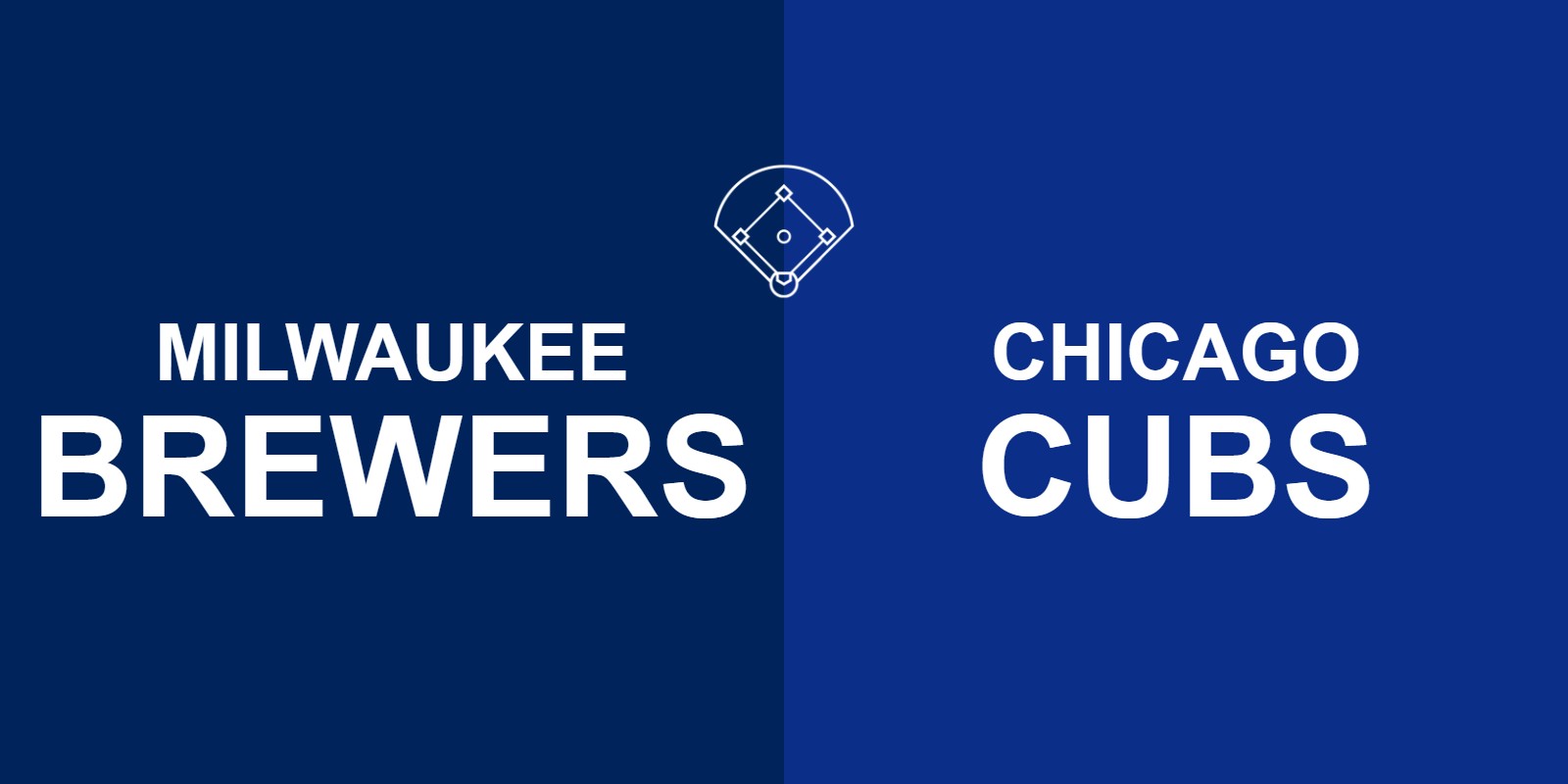 Brewers vs Cubs