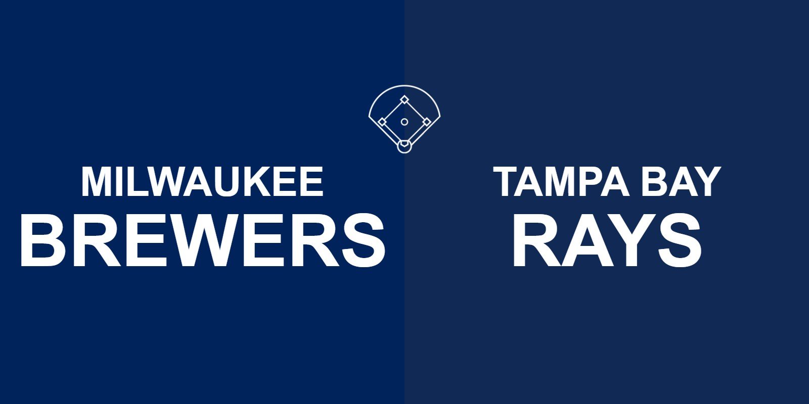 Brewers vs Rays