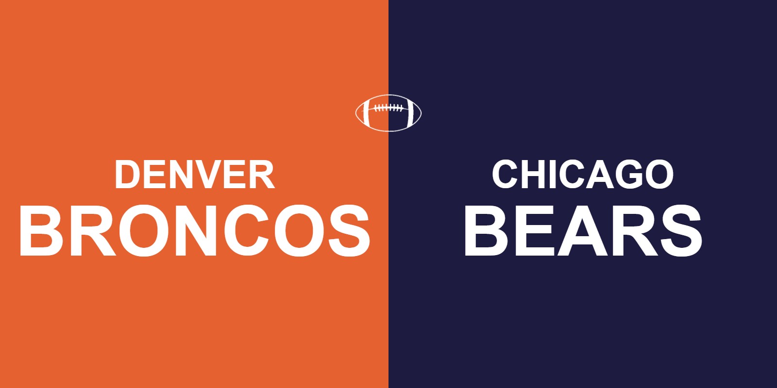 Broncos vs Bears