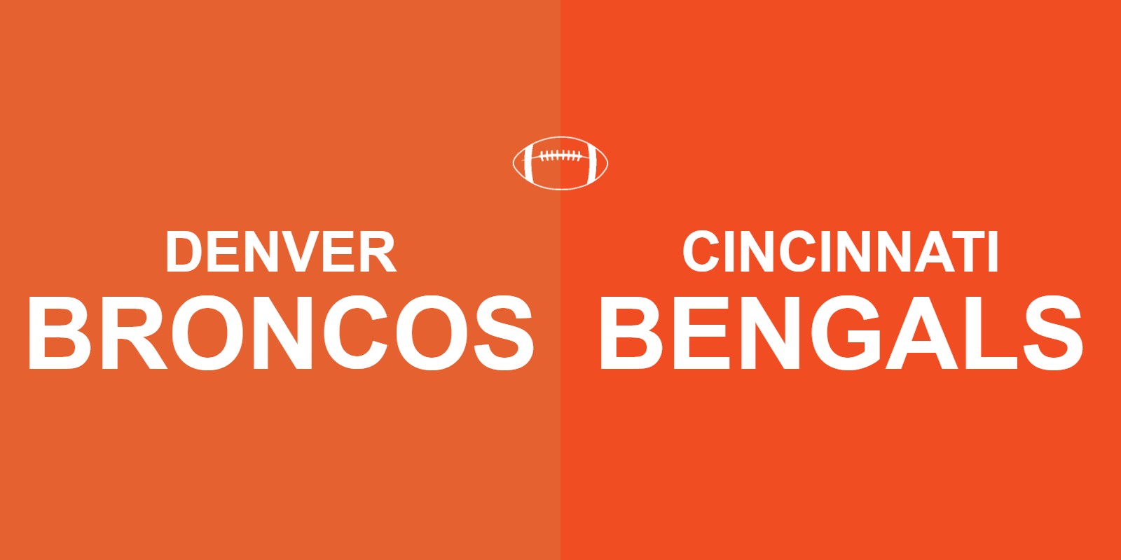Broncos vs Bengals