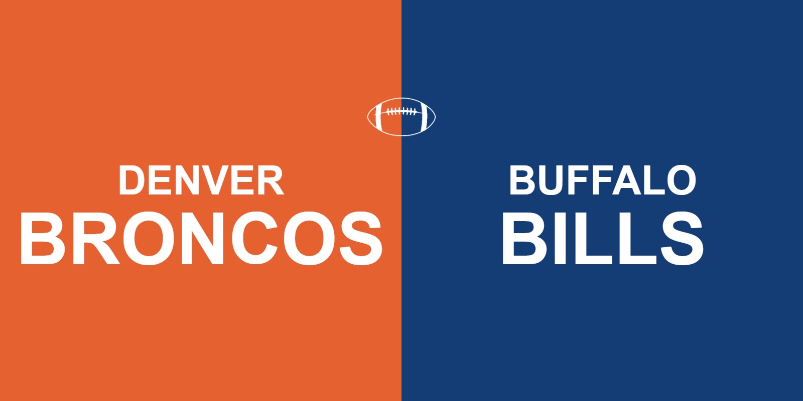 Broncos vs Bills