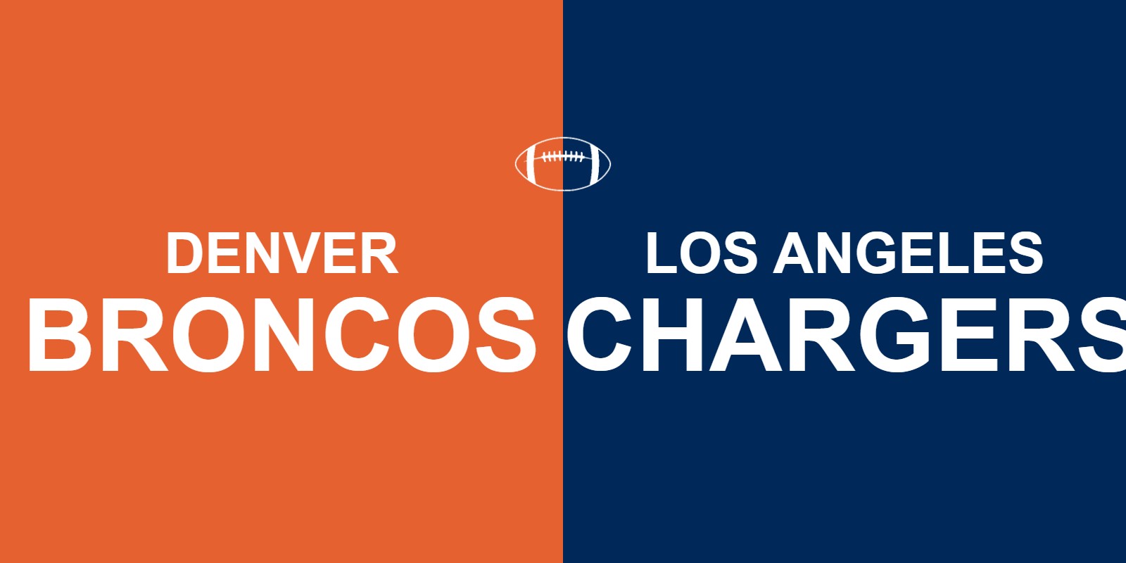 Broncos vs Chargers