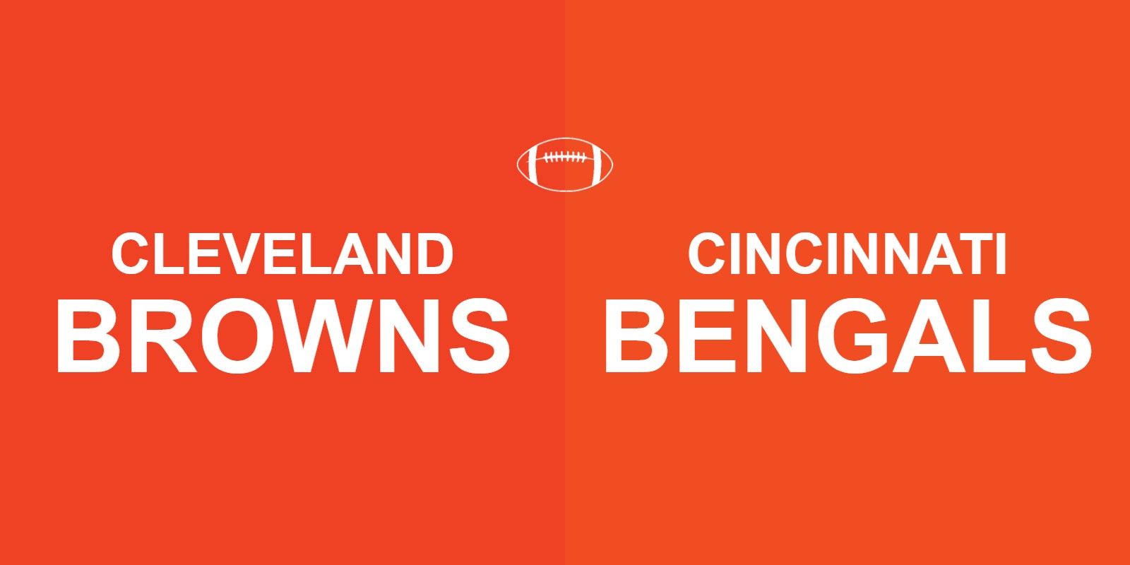 Browns vs Bengals