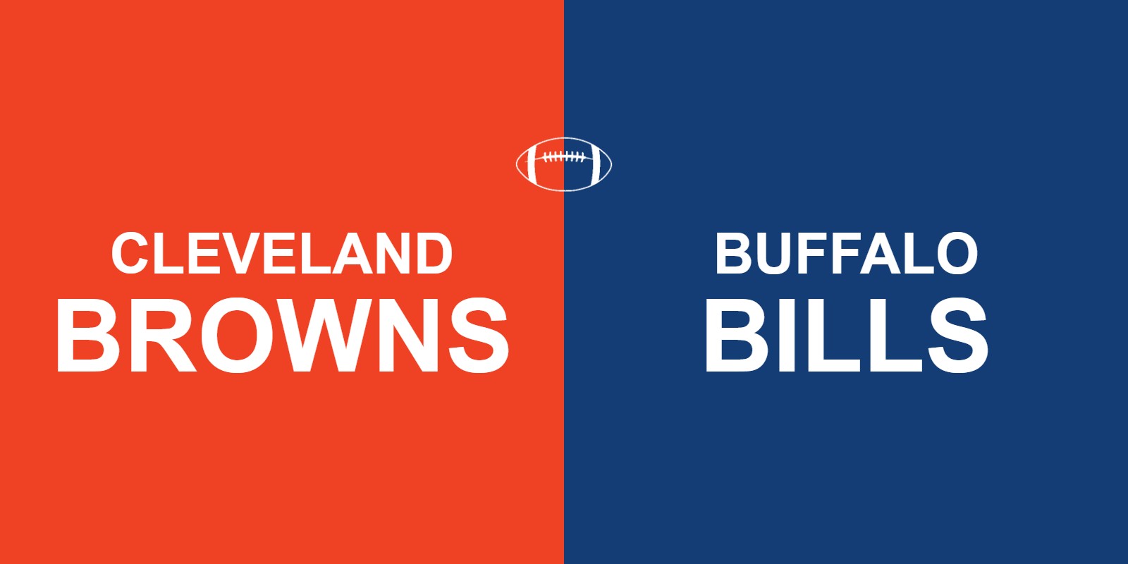 Browns vs Bills