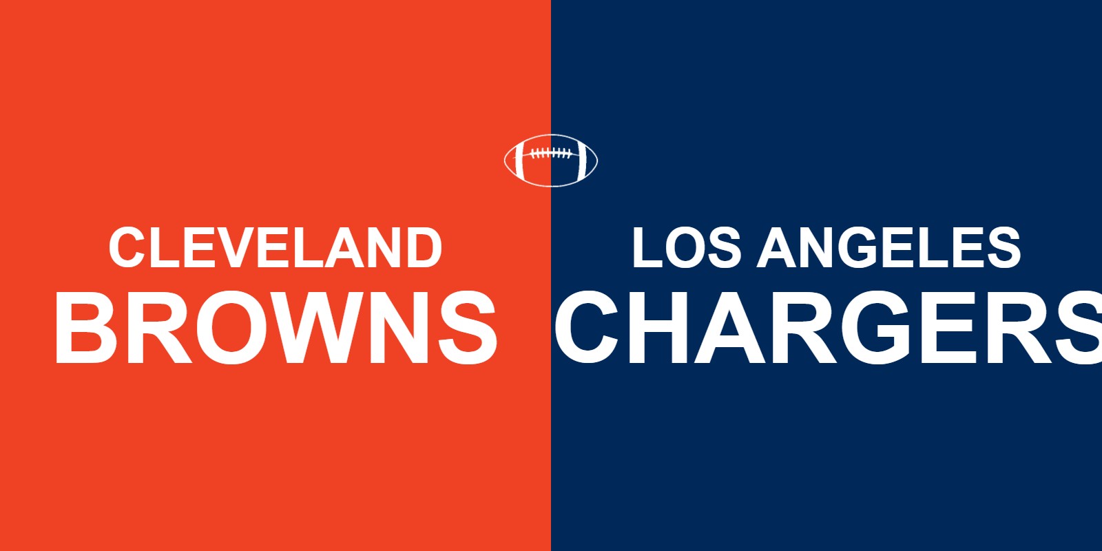 Browns vs Chargers
