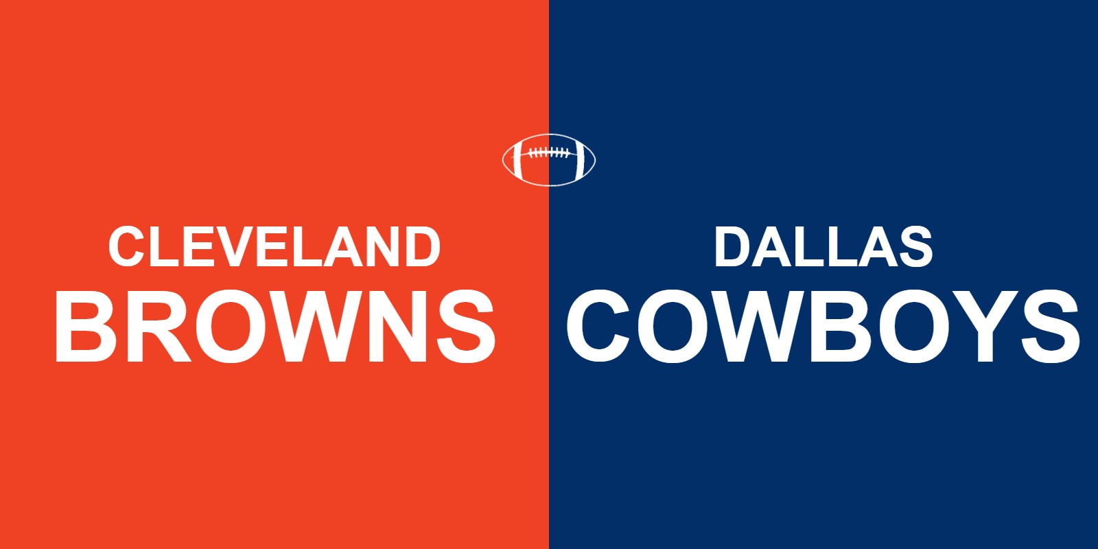 Browns vs Cowboys