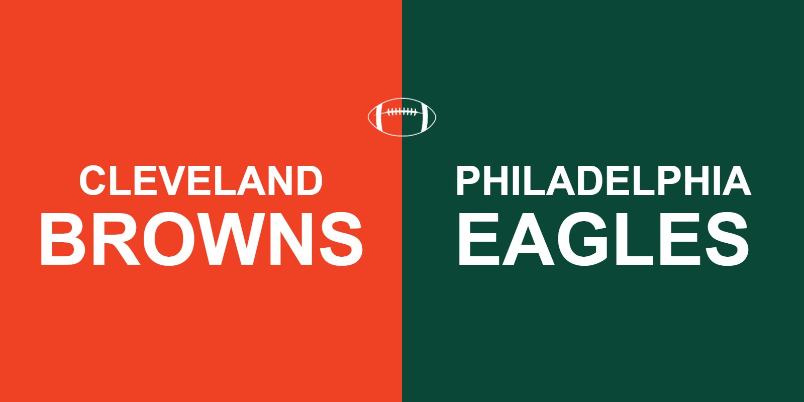 Browns vs Eagles