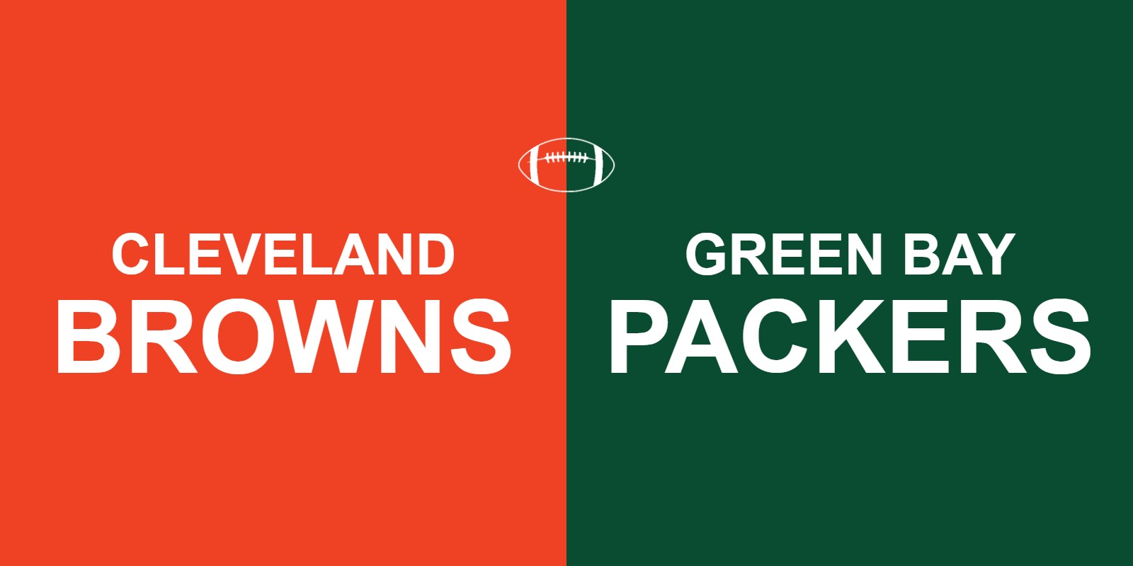 Browns vs Packers