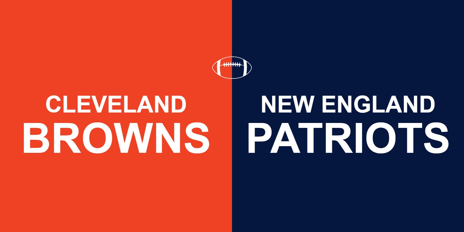 Browns vs Patriots