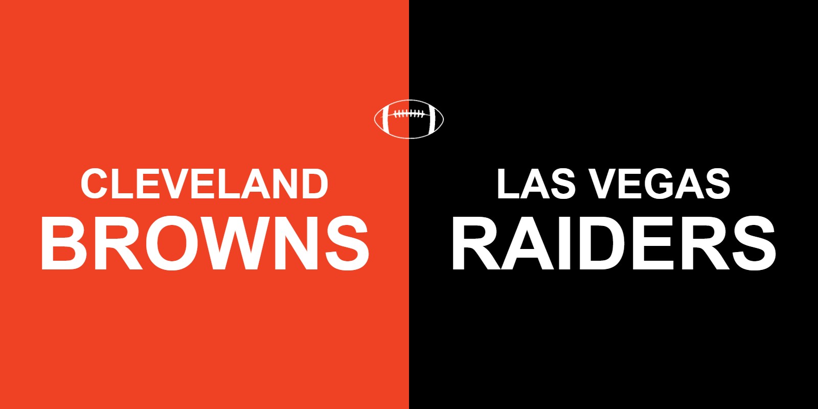 Browns vs Raiders