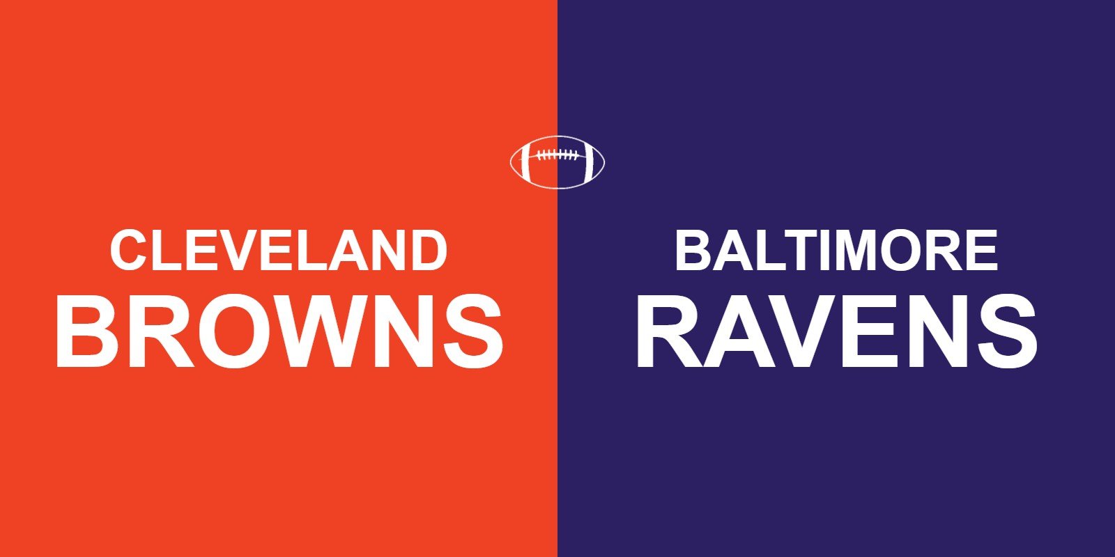 Browns vs Ravens