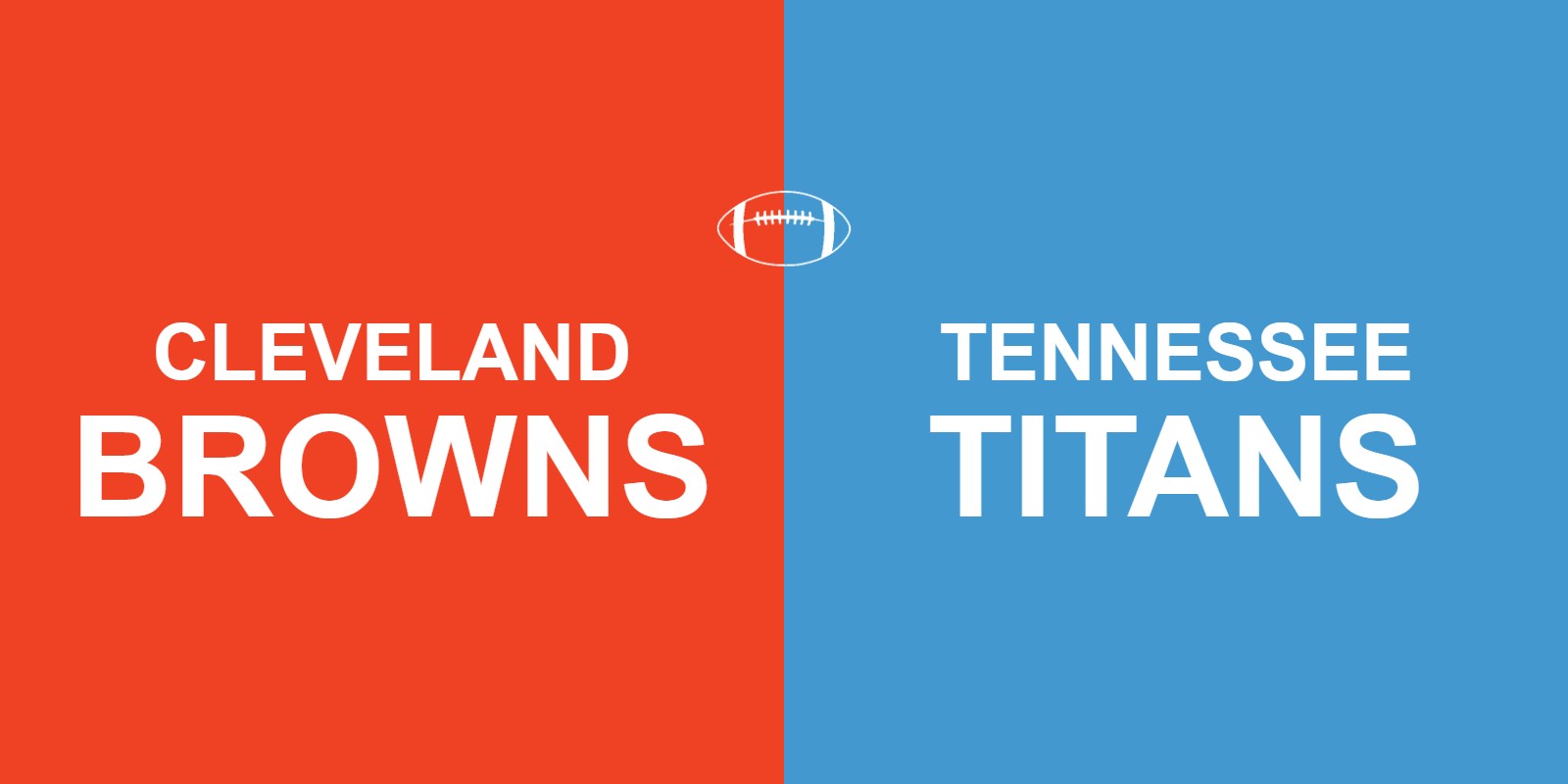 Browns vs Titans