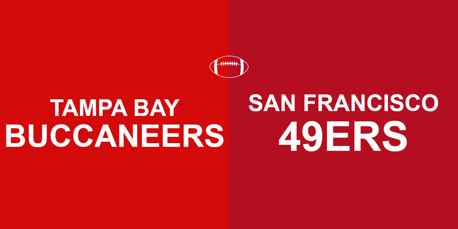 Buccaneers vs 49ers