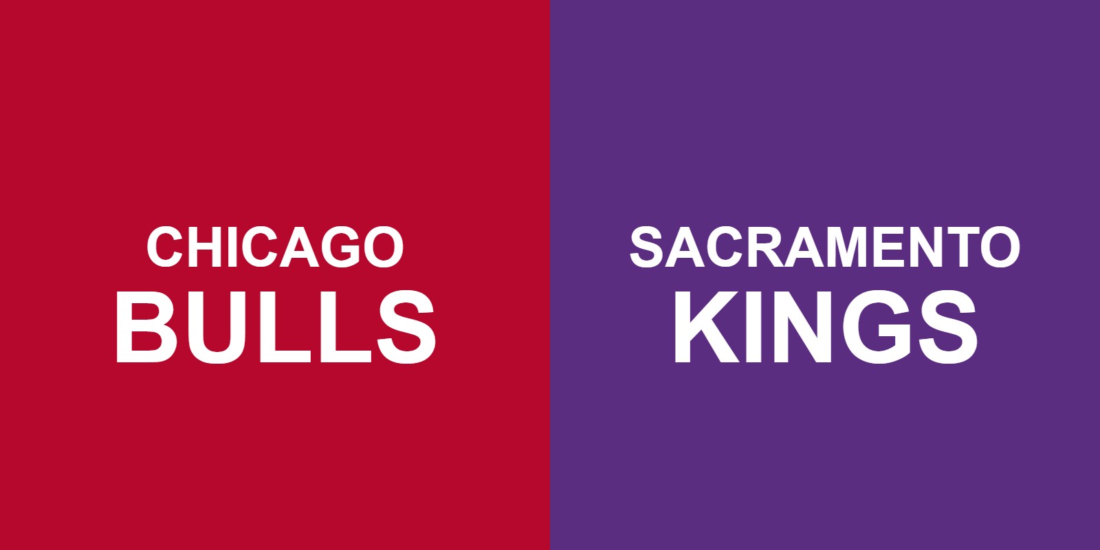 Bulls vs Kings