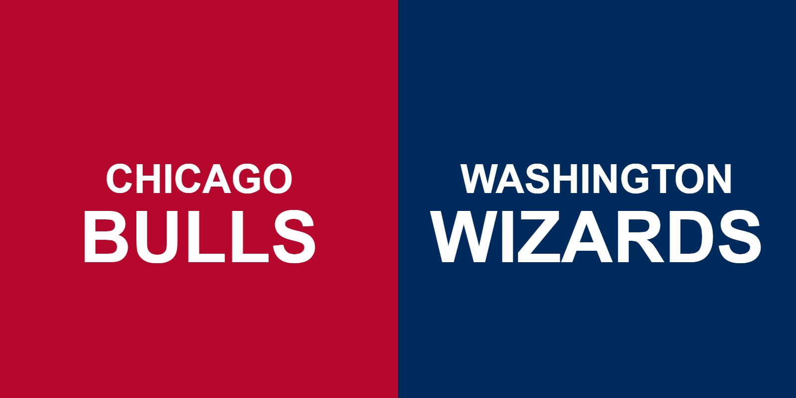 Bulls vs Wizards