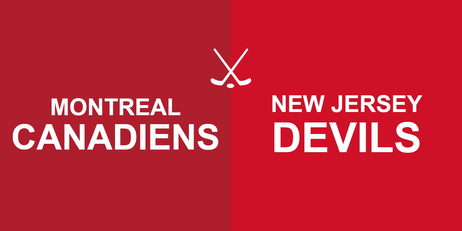 Canadiens vs Devils