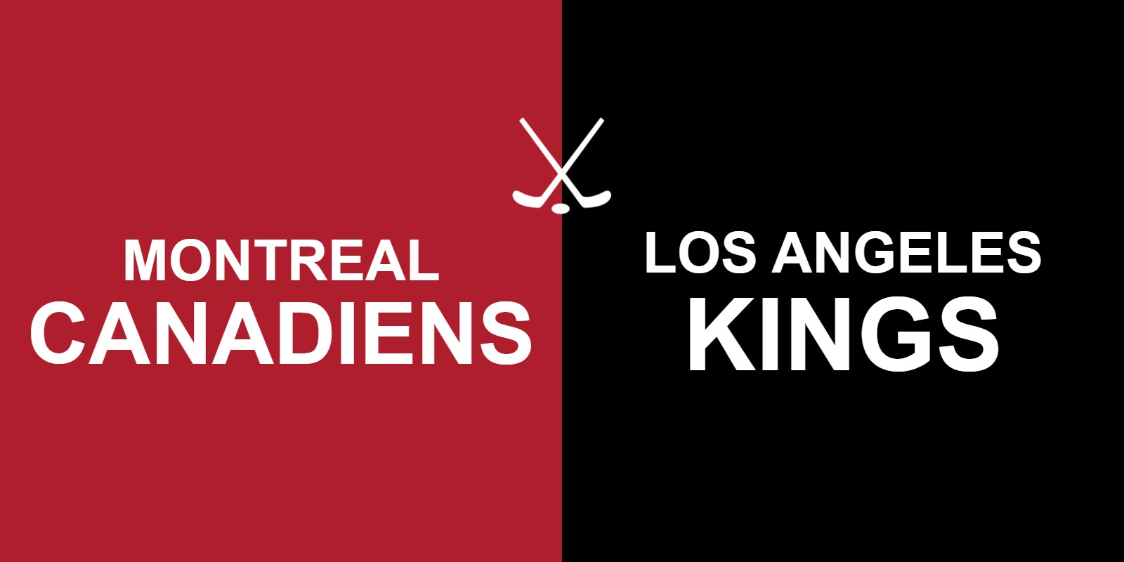 Canadiens vs Kings