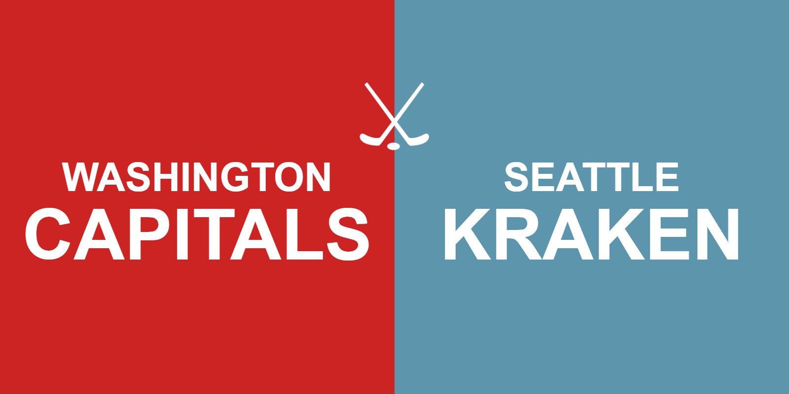 Capitals vs Kraken