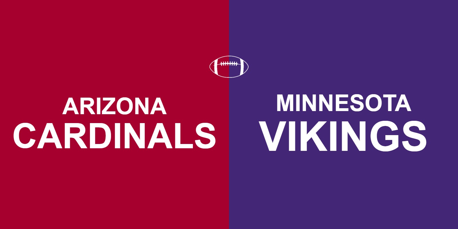 Cardinals vs Vikings