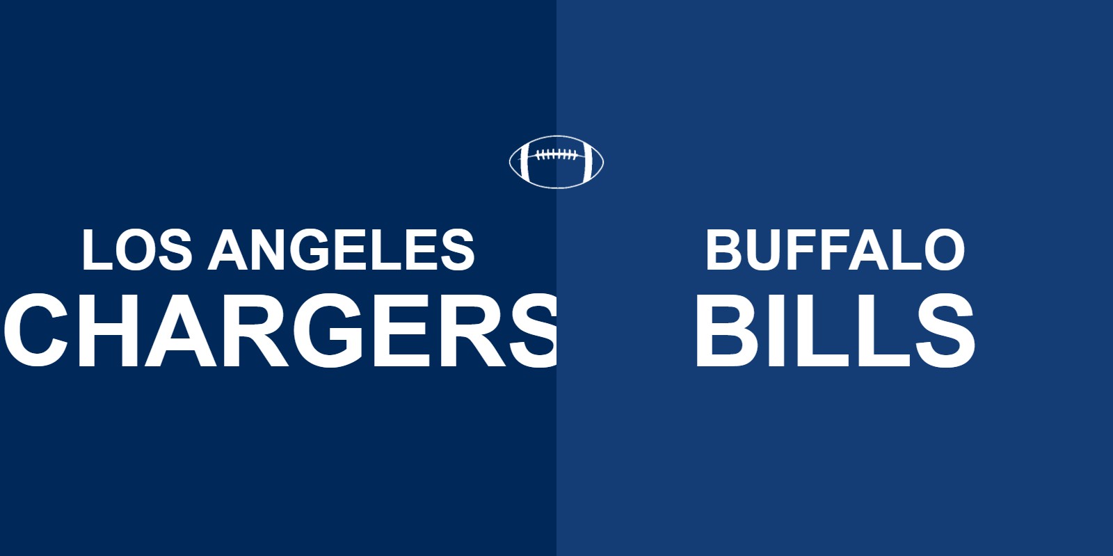 Chargers vs Bills Tickets 