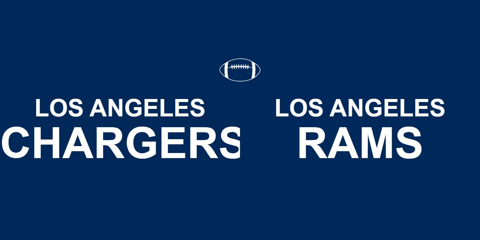 Chargers vs Rams