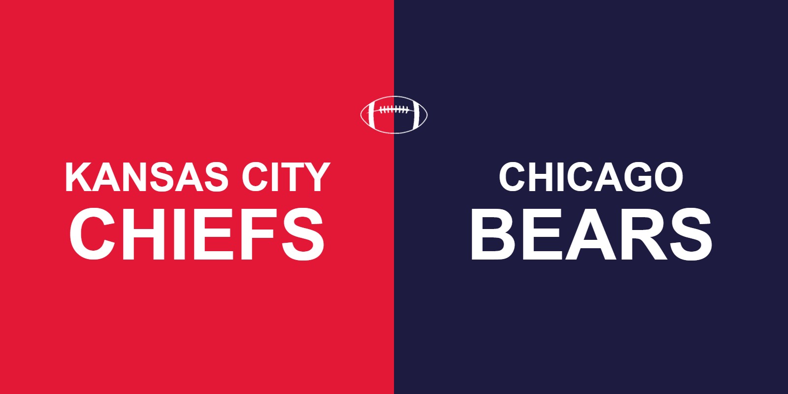 Chiefs vs Bears